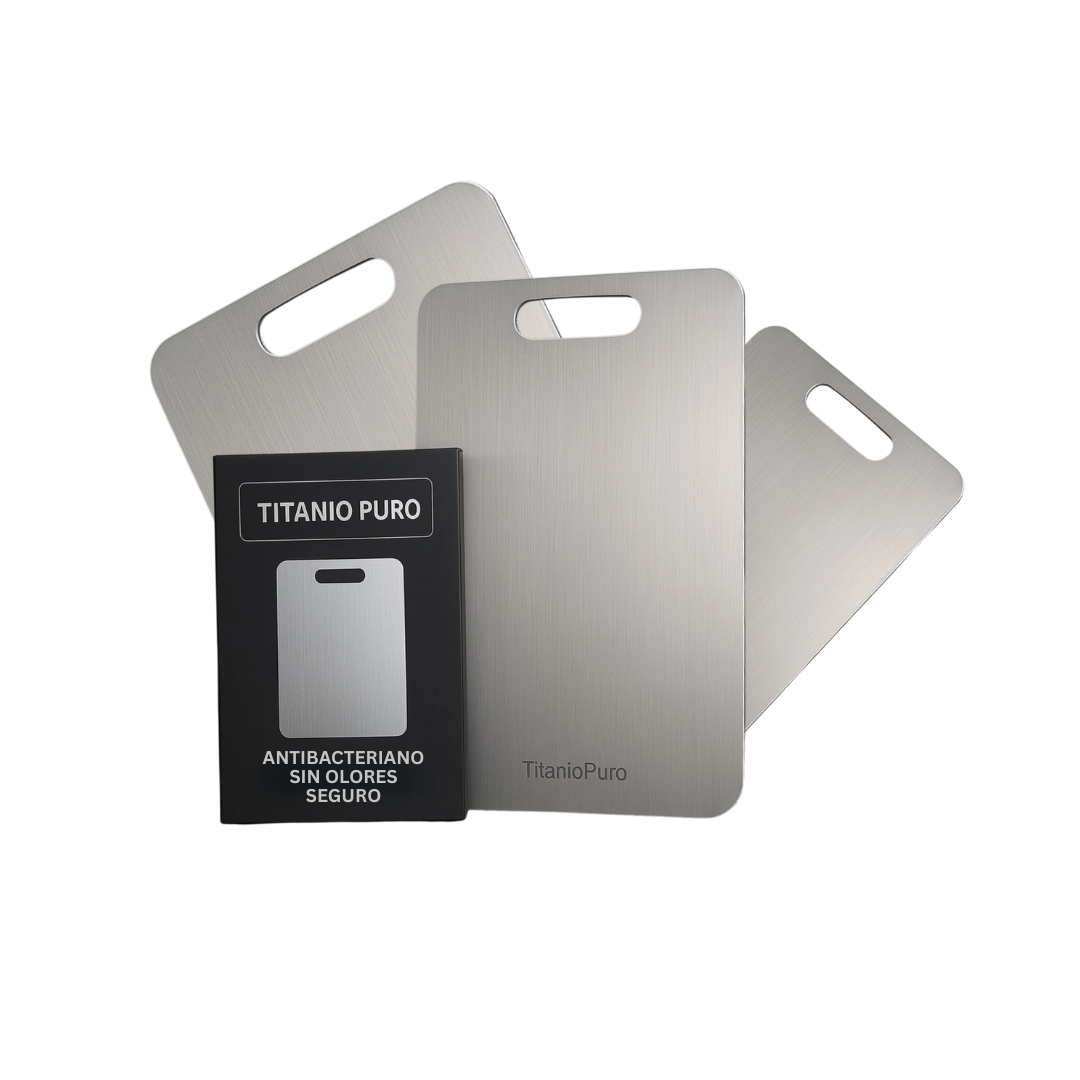 Titanio Puro - Tabla de Cortar de Titanio