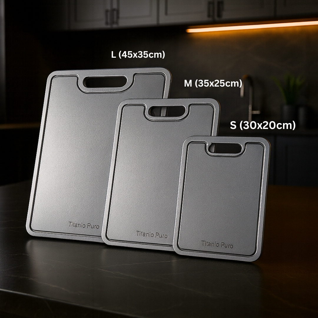 Titanio Puro - Tabla de Cortar de Titanio V2
