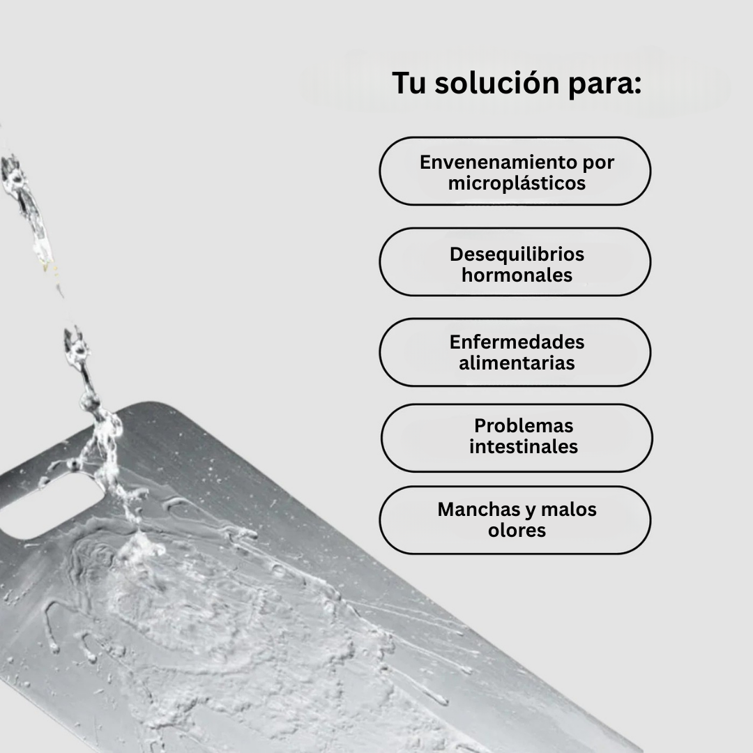 Titanio Puro - Tabla de Cortar de Titanio