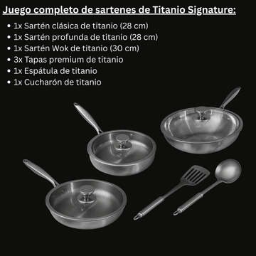 Juego Completo de Sartenes