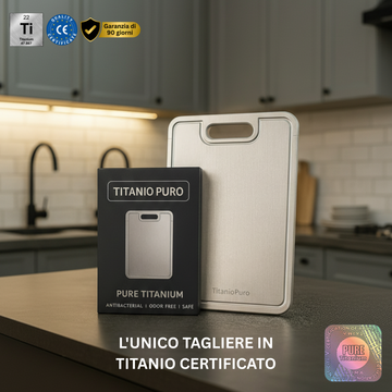Titanio Puro - Tabla de Cortar de Titanio V2