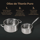Ollas de Titanio Puro