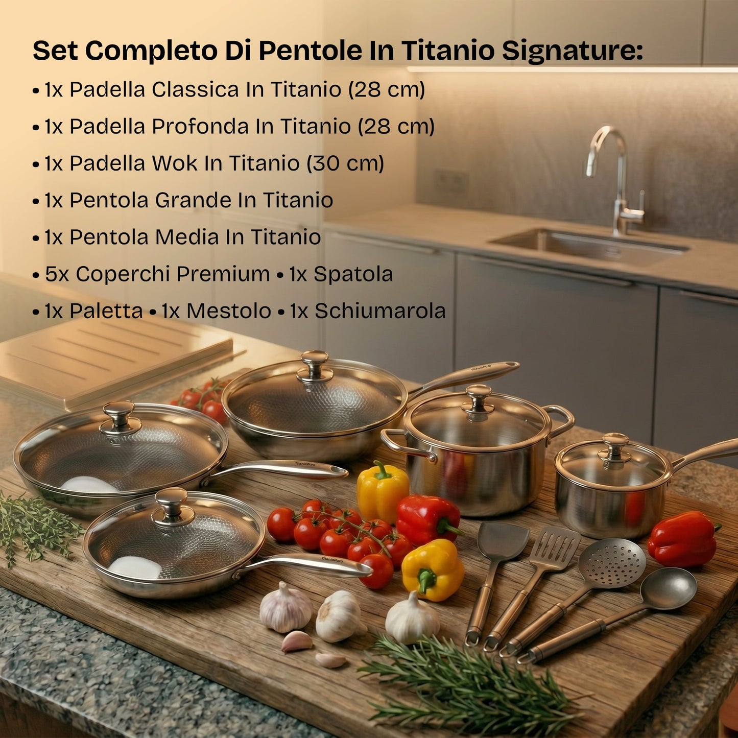 Set Completo de Ollas