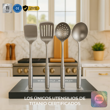 Set de Utensilios de Titanio